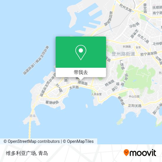 维多利亚广场地图