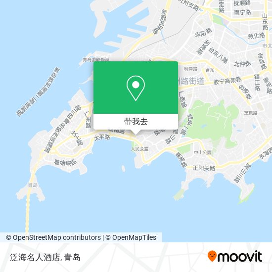 泛海名人酒店地图