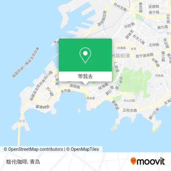 馥伦咖啡地图