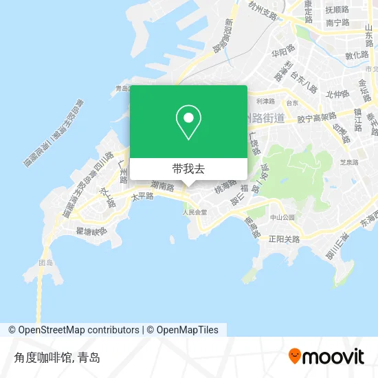 角度咖啡馆地图