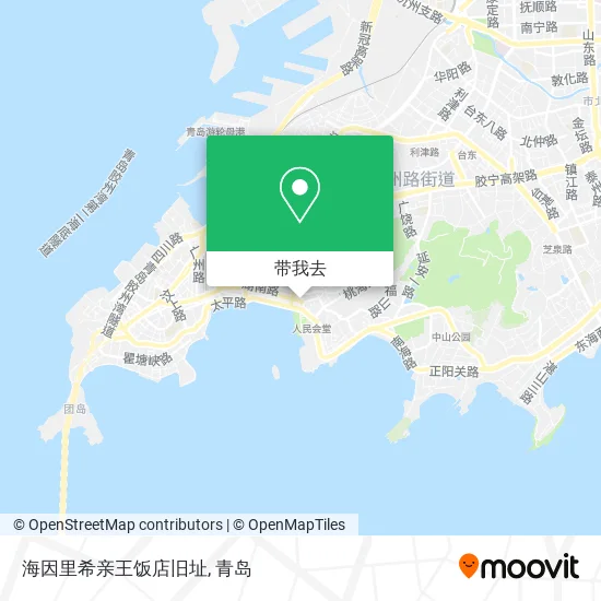 海因里希亲王饭店旧址地图