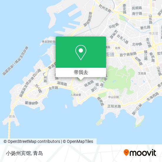 小扬州宾馆地图
