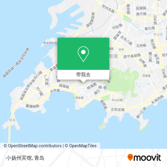 小扬州宾馆地图