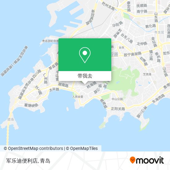 军乐迪便利店地图