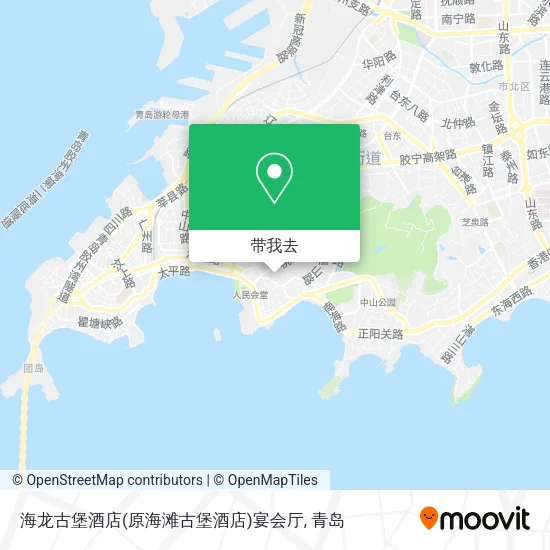 海龙古堡酒店(原海滩古堡酒店)宴会厅地图