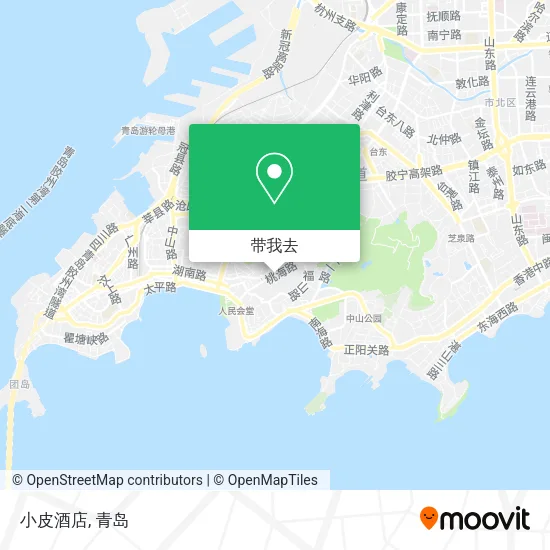 小皮酒店地图