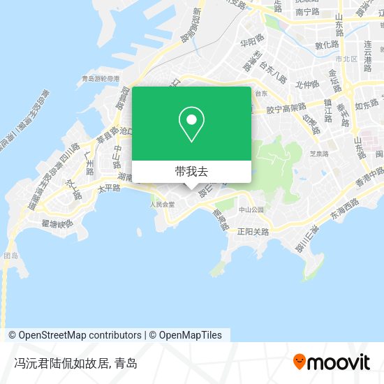 冯沅君陆侃如故居地图