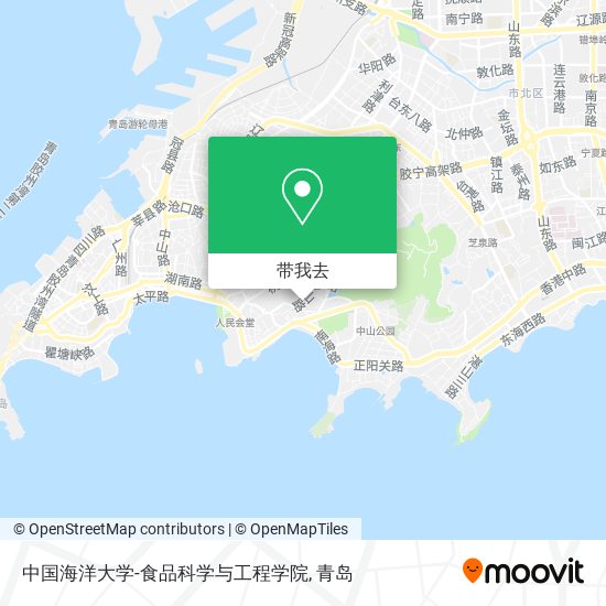 中国海洋大学-食品科学与工程学院地图