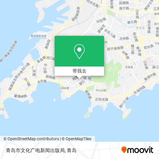 青岛市文化广电新闻出版局地图