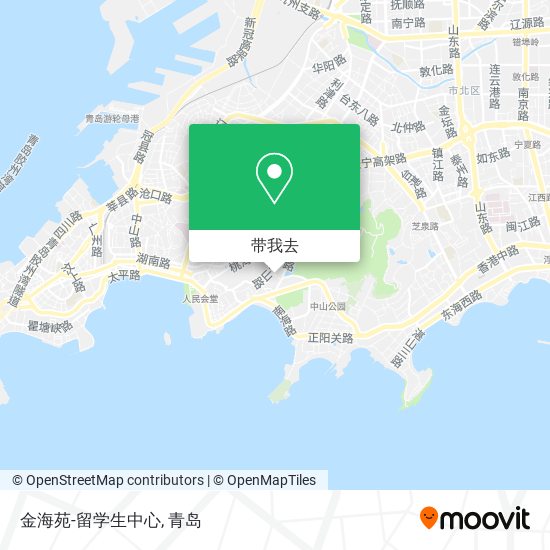 金海苑-留学生中心地图