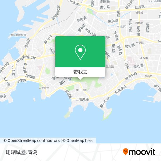 珊瑚城堡地图