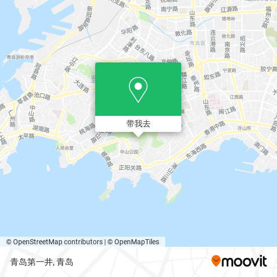 青岛第一井地图