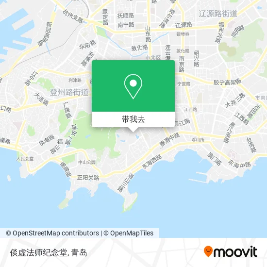 倓虚法师纪念堂地图