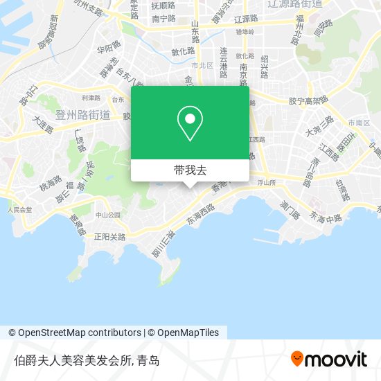 伯爵夫人美容美发会所地图