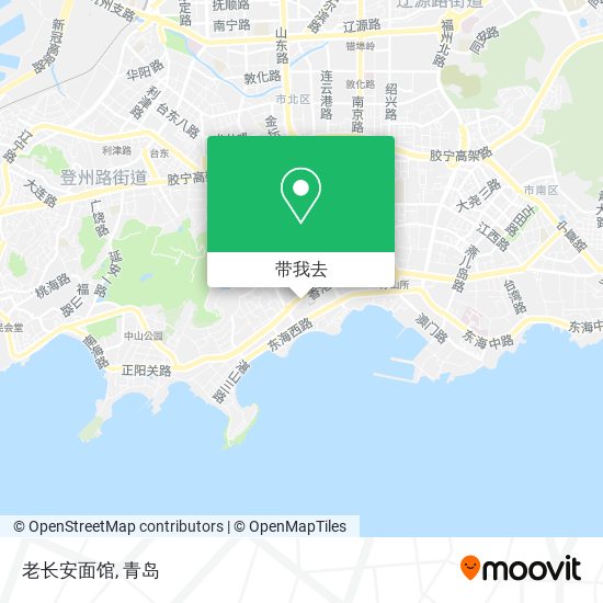 老长安面馆地图