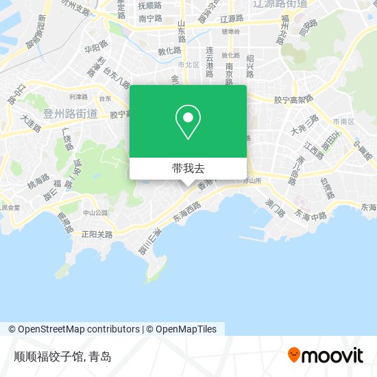 顺顺福饺子馆地图