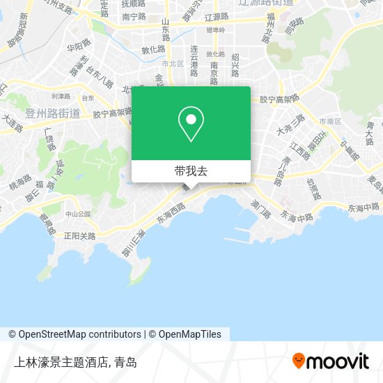 上林濠景主题酒店地图