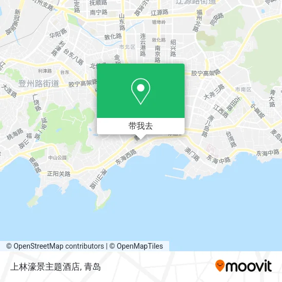 上林濠景主题酒店地图