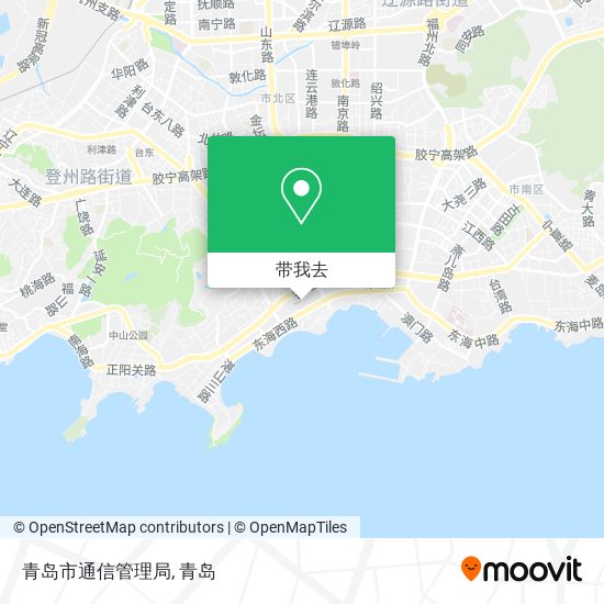 青岛市通信管理局地图