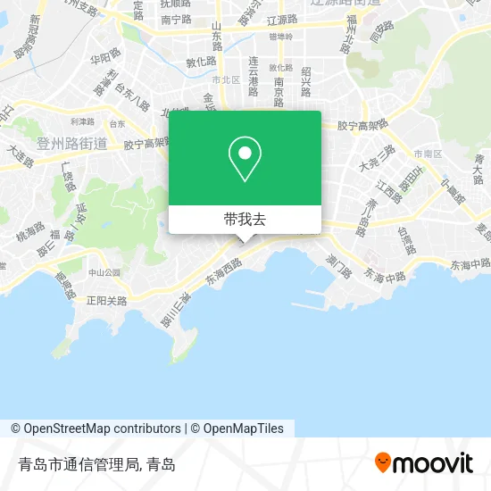青岛市通信管理局地图