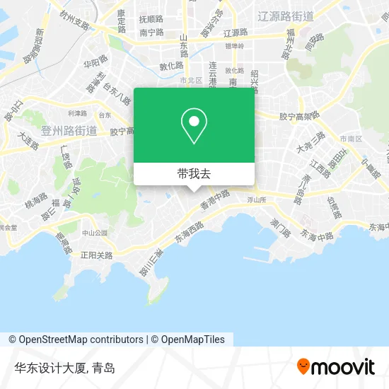 华东设计大厦地图