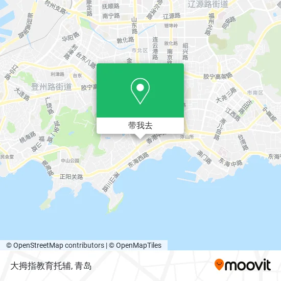 大拇指教育托辅地图