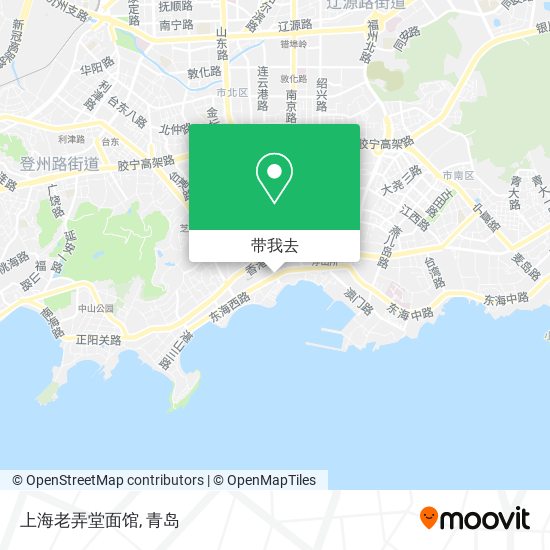 上海老弄堂面馆地图