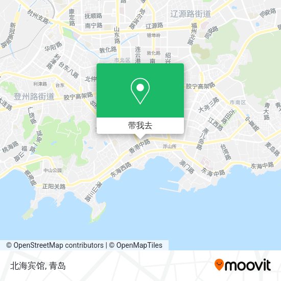 北海宾馆地图