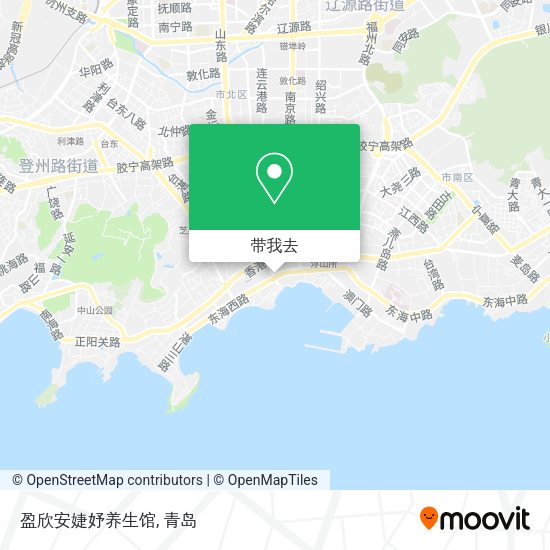 盈欣安婕妤养生馆地图