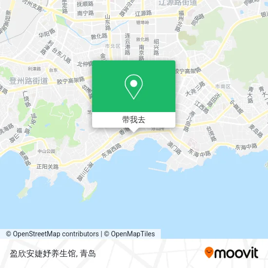 盈欣安婕妤养生馆地图