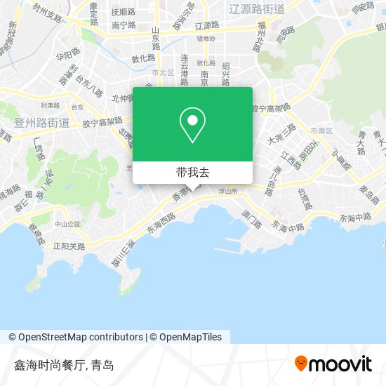 鑫海时尚餐厅地图