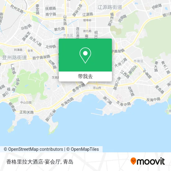 香格里拉大酒店-宴会厅地图