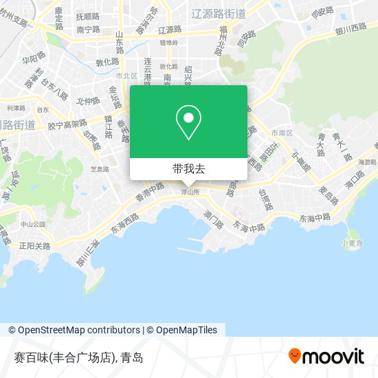 赛百味(丰合广场店)地图