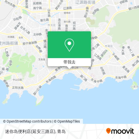 迷你岛便利店(延安三路店)地图