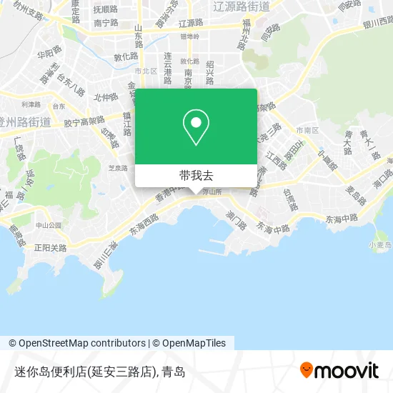 迷你岛便利店(延安三路店)地图