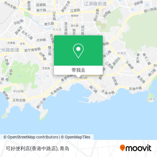 可好便利店(香港中路店)地图