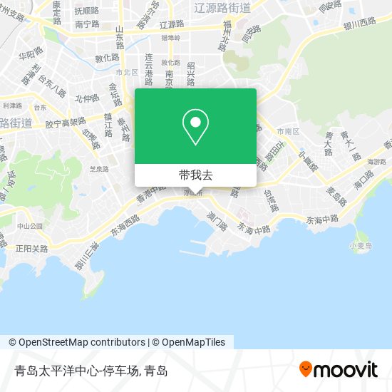 青岛太平洋中心-停车场地图