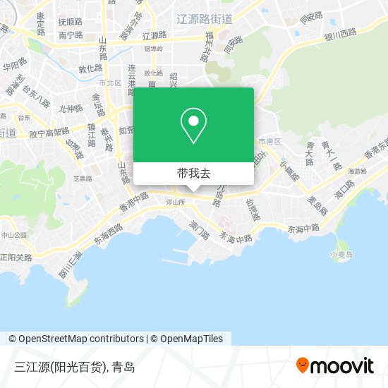 三江源(阳光百货)地图