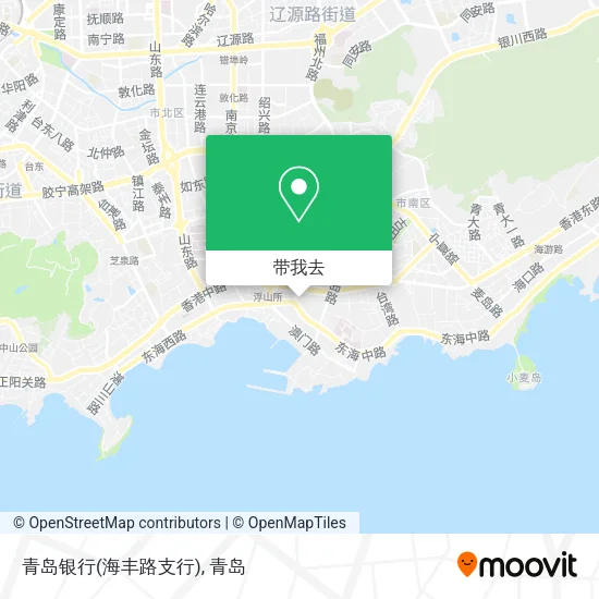 青岛银行(海丰路支行)地图