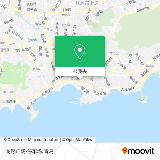 龙翔广场-停车场地图
