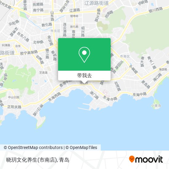 晓玥文化养生(市南店)地图