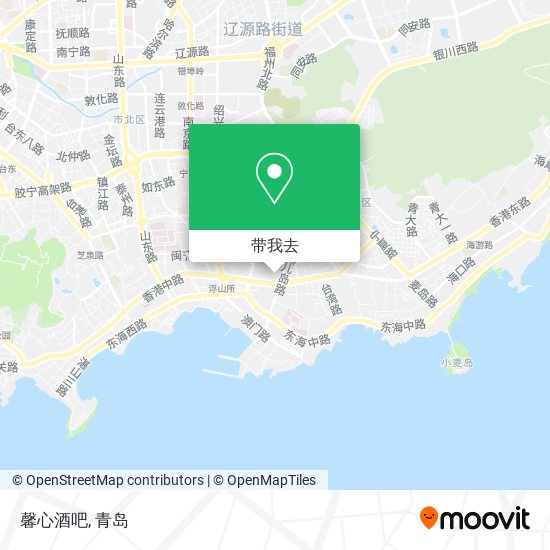 馨心酒吧地图