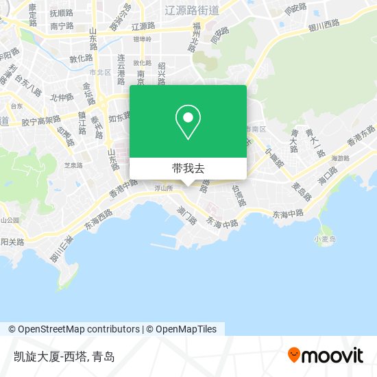 凯旋大厦-西塔地图