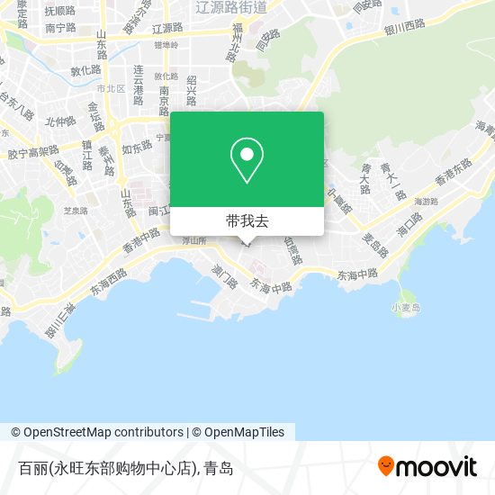 百丽(永旺东部购物中心店)地图