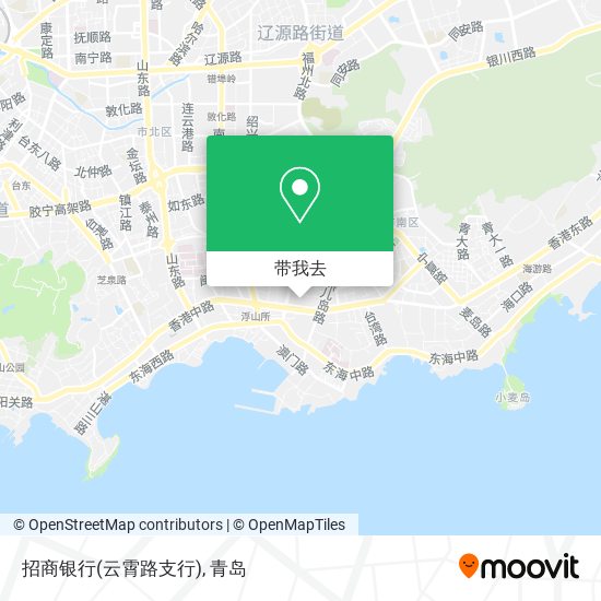 招商银行(云霄路支行)地图