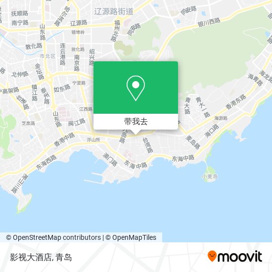 影视大酒店地图