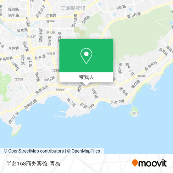 半岛168商务宾馆地图