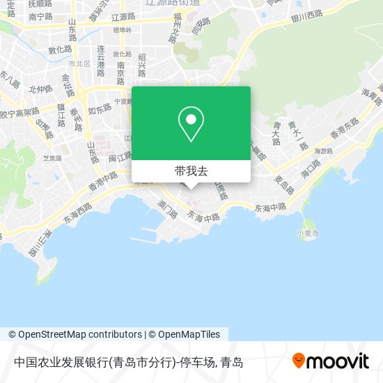 中国农业发展银行(青岛市分行)-停车场地图