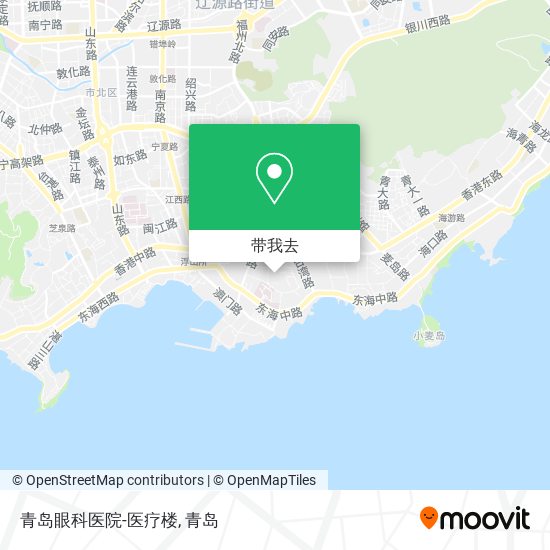 青岛眼科医院-医疗楼地图