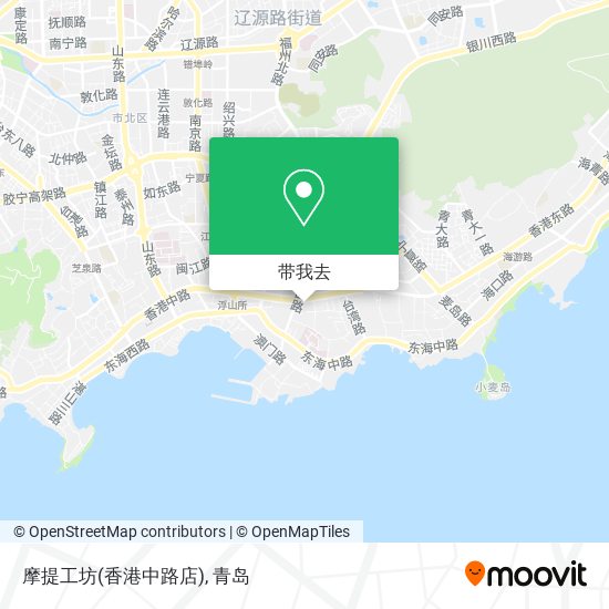 摩提工坊(香港中路店)地图